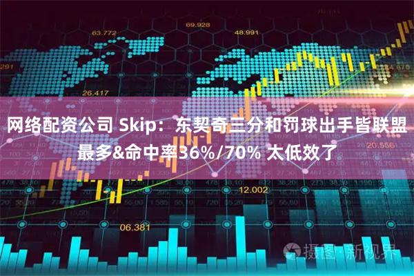 网络配资公司 Skip:东契奇三分和罚球出手皆联盟最多&命中率36%/70% 太低效了